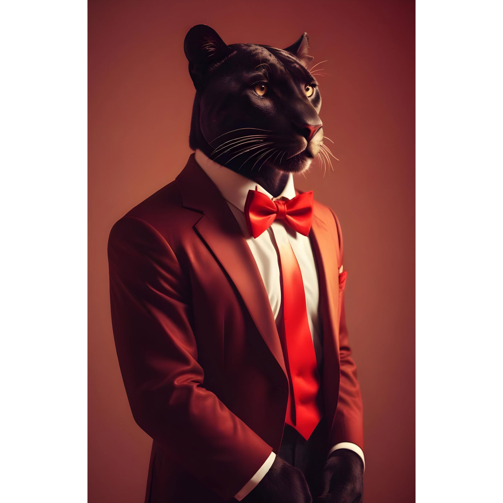 Fancy Panter - Limited Editions - Muurstatuur