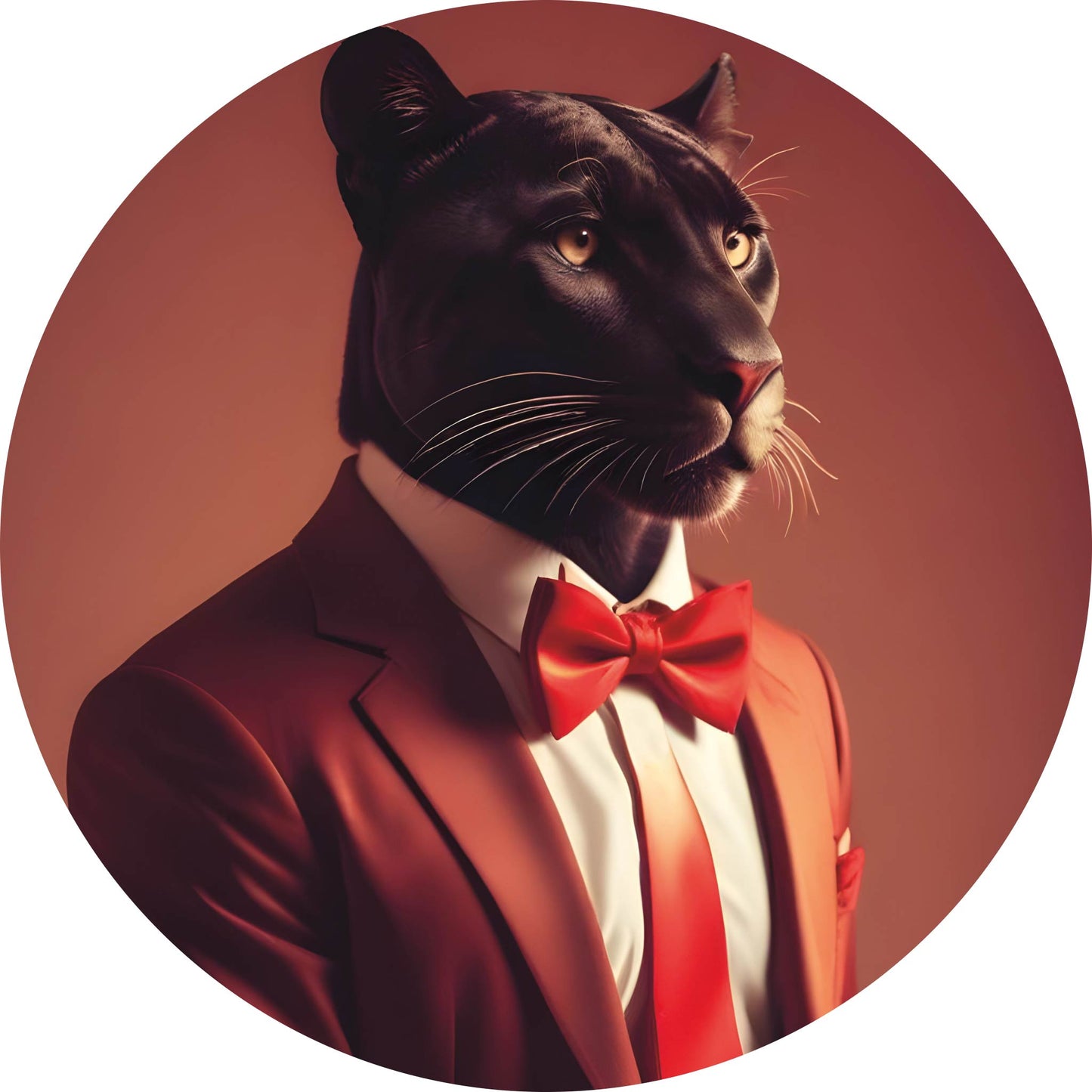 Fancy Panter - Limited Editions - Muurstatuur