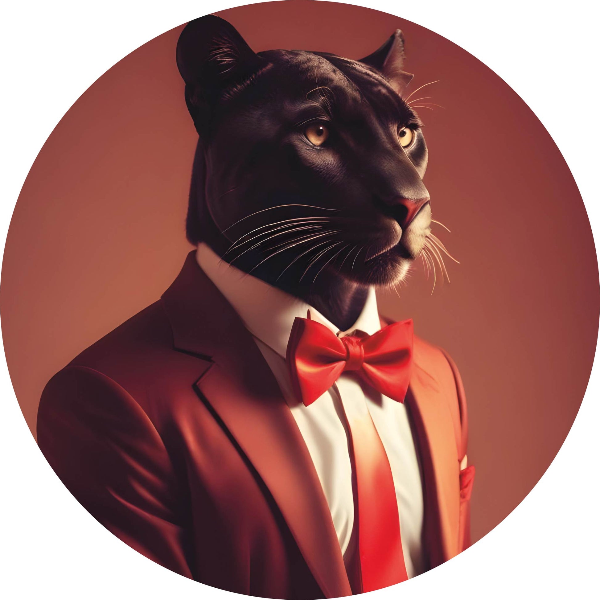 Fancy Panter - Limited Editions - Muurstatuur