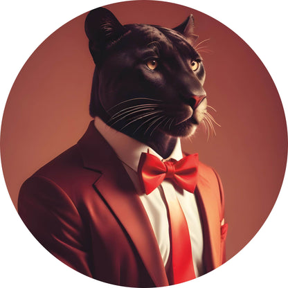 Fancy Panter - Limited Editions - Muurstatuur