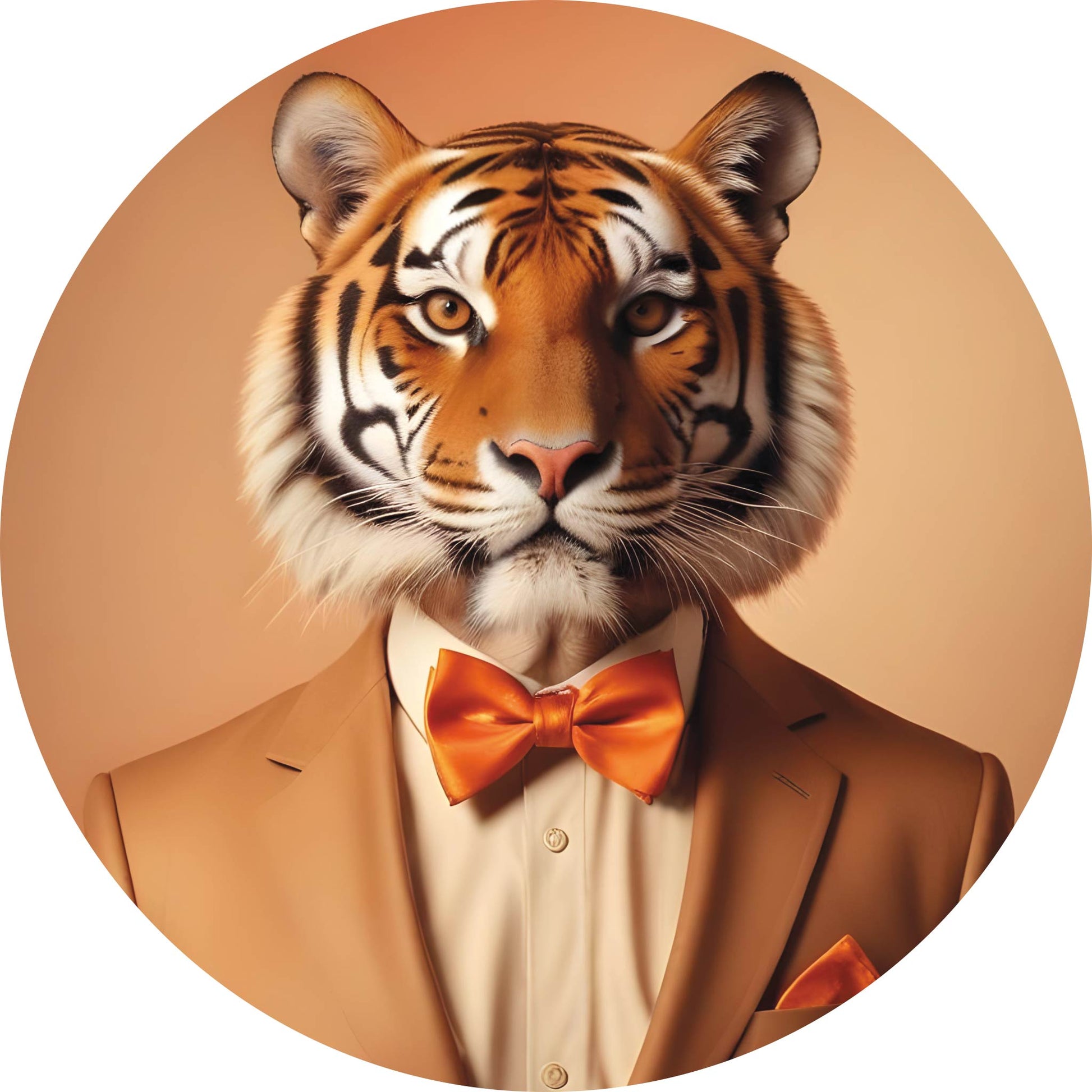 Fancy Tijger - Limited Editions - Muurstatuur