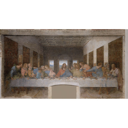 Het Laatste Avondmaal - Meesterwerken - Muurstatuur