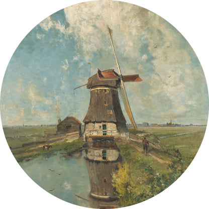 In de Maand Juli - Meesterwerken - Muurstatuur