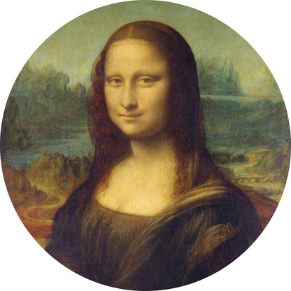 Mona Lisa - Meesterwerken - Muurstatuur