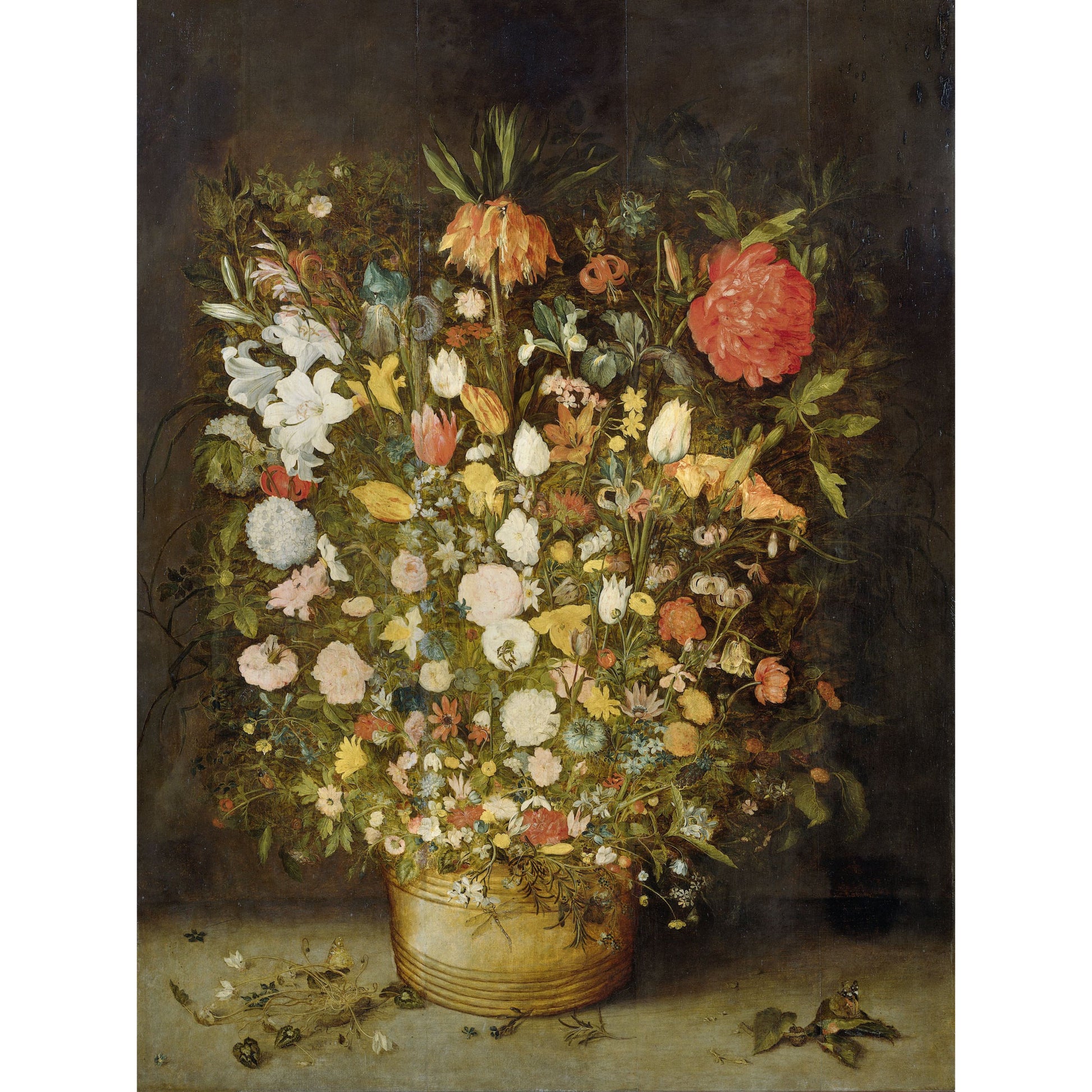 Stilleven met Bloemen II - Stillevens - Muurstatuur