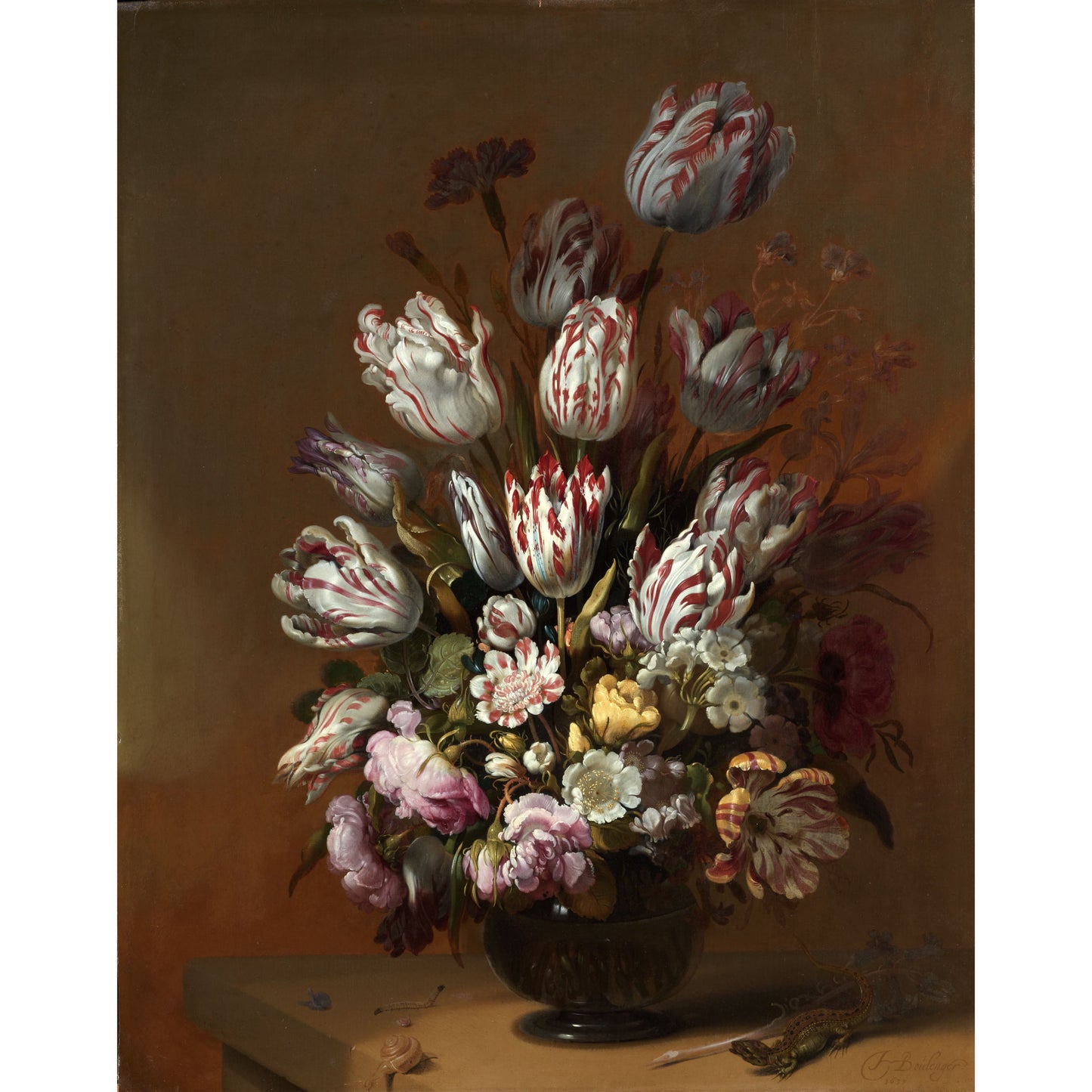 Stilleven met Bloemen III - Stillevens - Muurstatuur