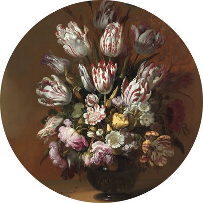 Stilleven met Bloemen III - Stillevens - Muurstatuur