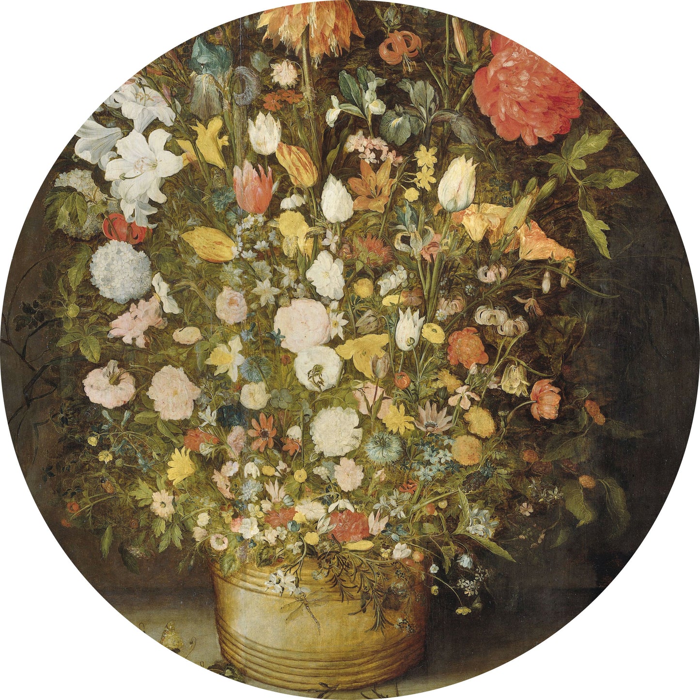 Stilleven met Bloemen II - Stillevens - Muurstatuur