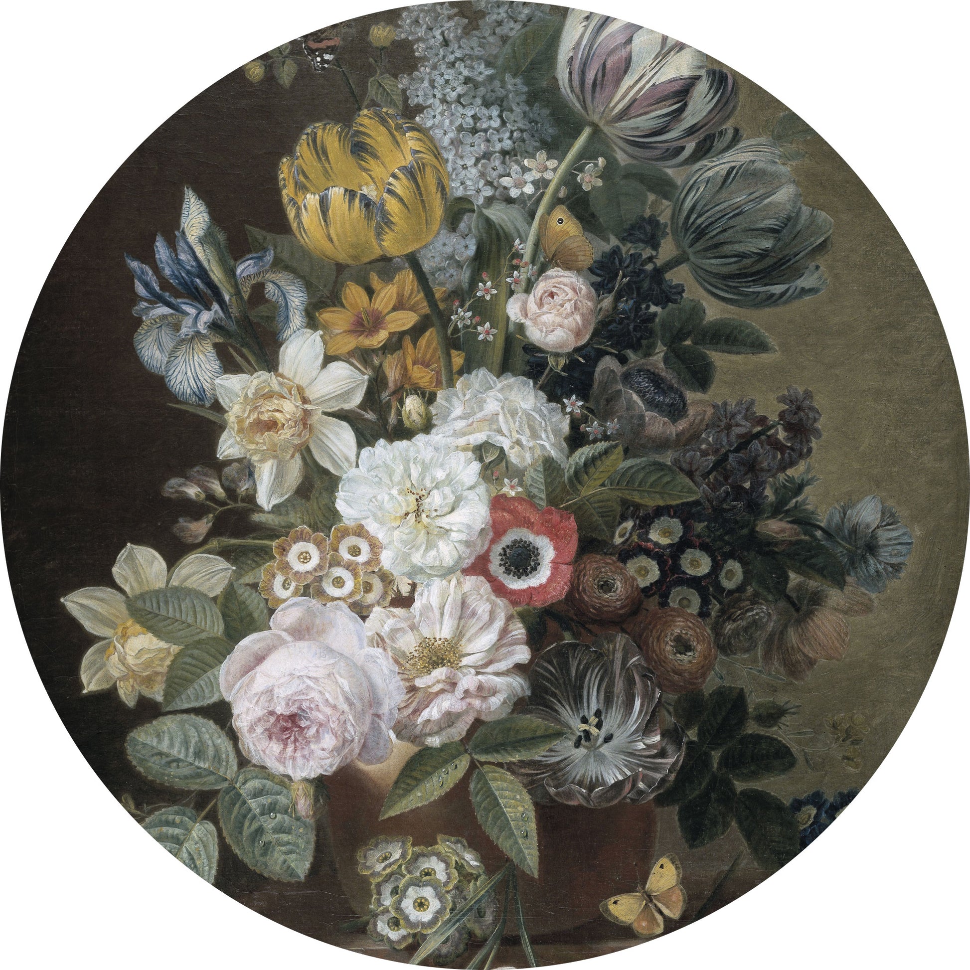 Stilleven met Bloemen I - Stillevens - Muurstatuur