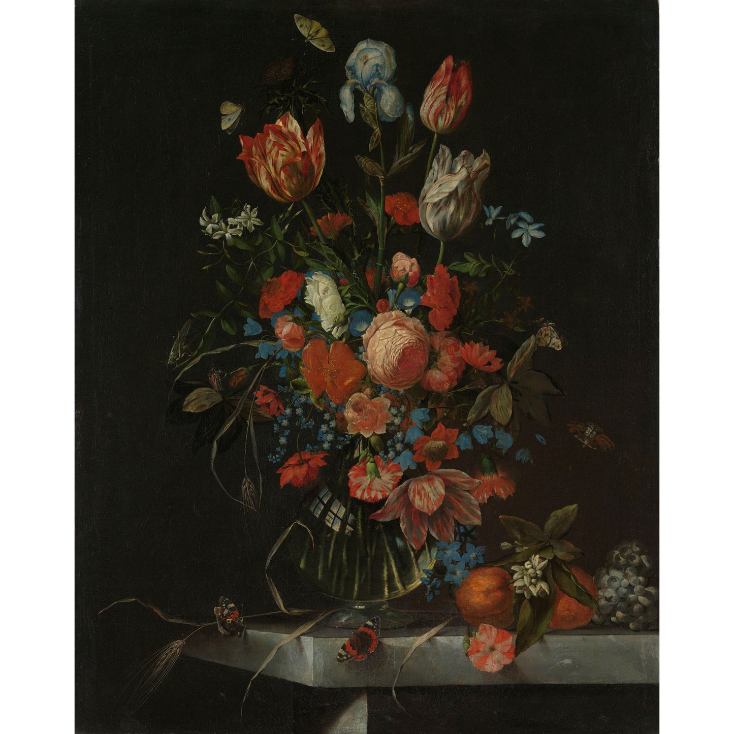 Stilleven met Bloemen IV - Stillevens - Muurstatuur
