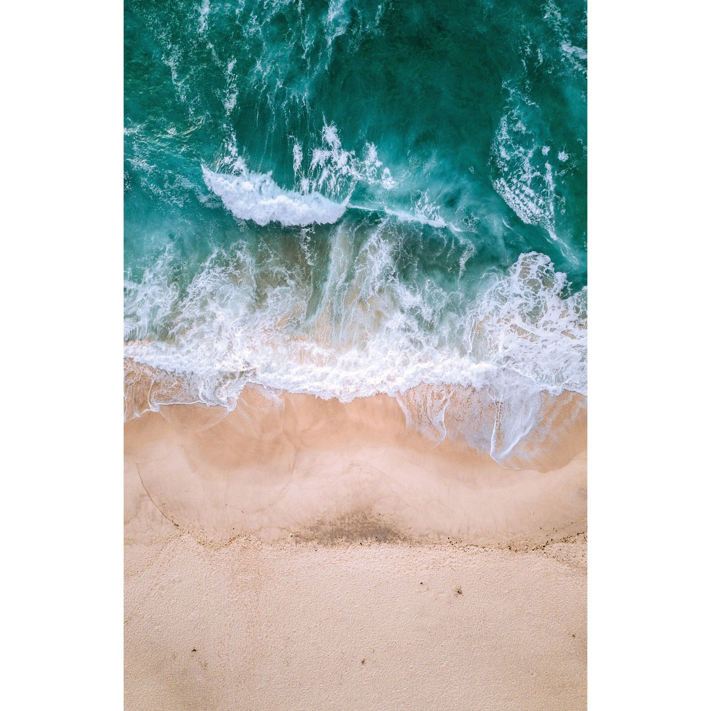 Zee en Strand - Fotografie - Muurstatuur