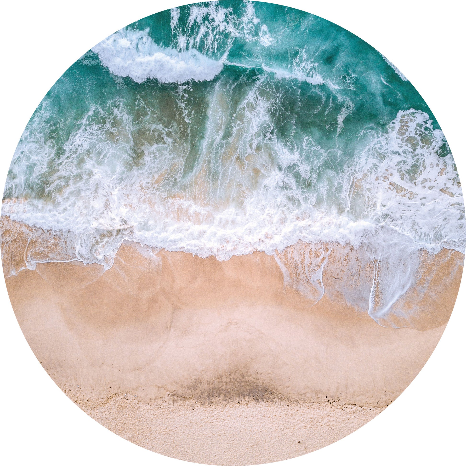 Zee en Strand - Fotografie - Muurstatuur