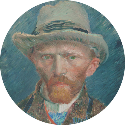 Zelfportret Vincent van Gogh - Meesterwerken - Muurstatuur