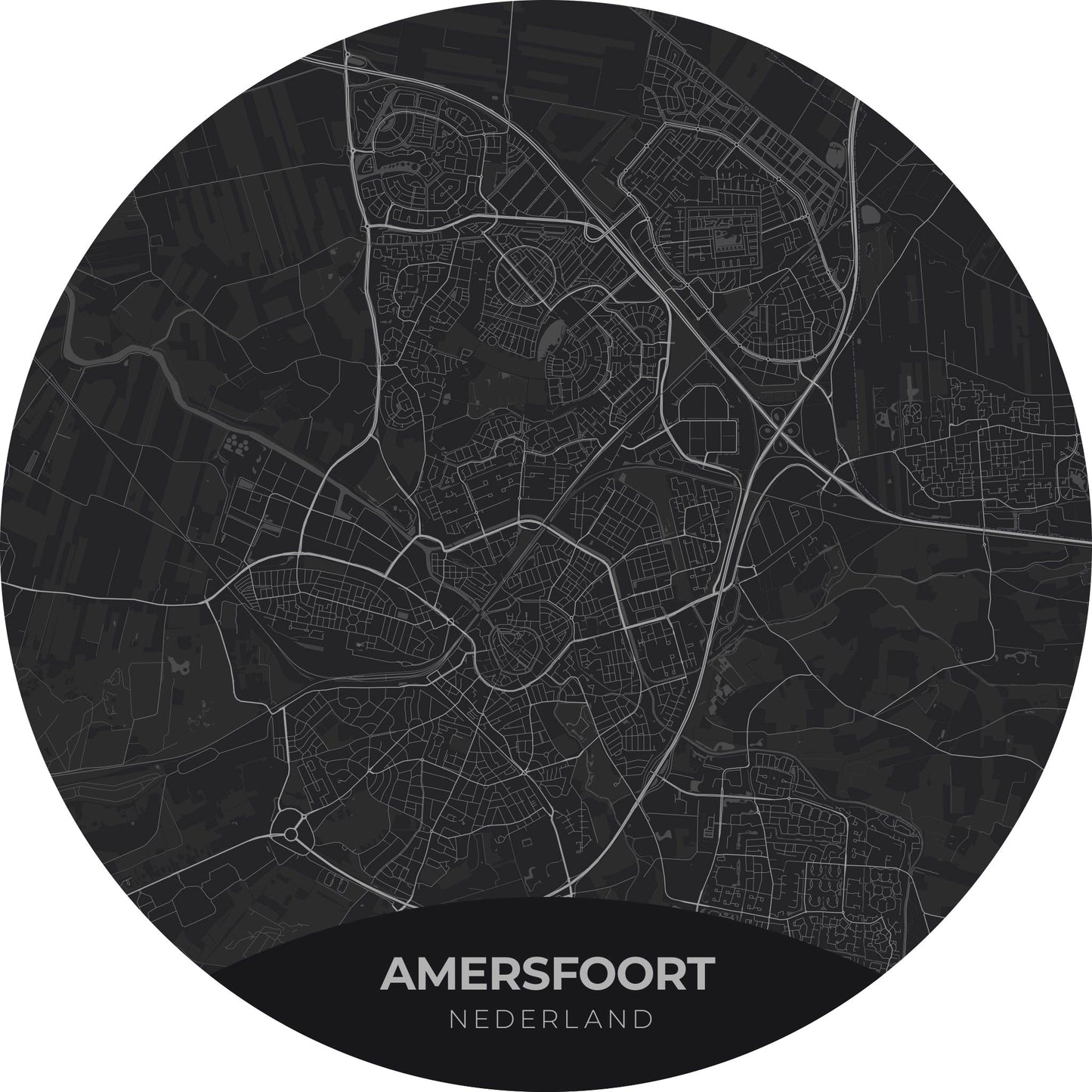 Amersfoort - Kaarten - Muurstatuur
