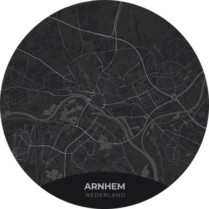 Arnhem - Kaarten - Muurstatuur