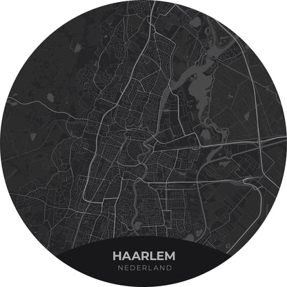 Haarlem - Kaarten - Muurstatuur