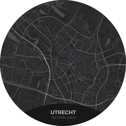 Utrecht - Kaarten - Muurstatuur