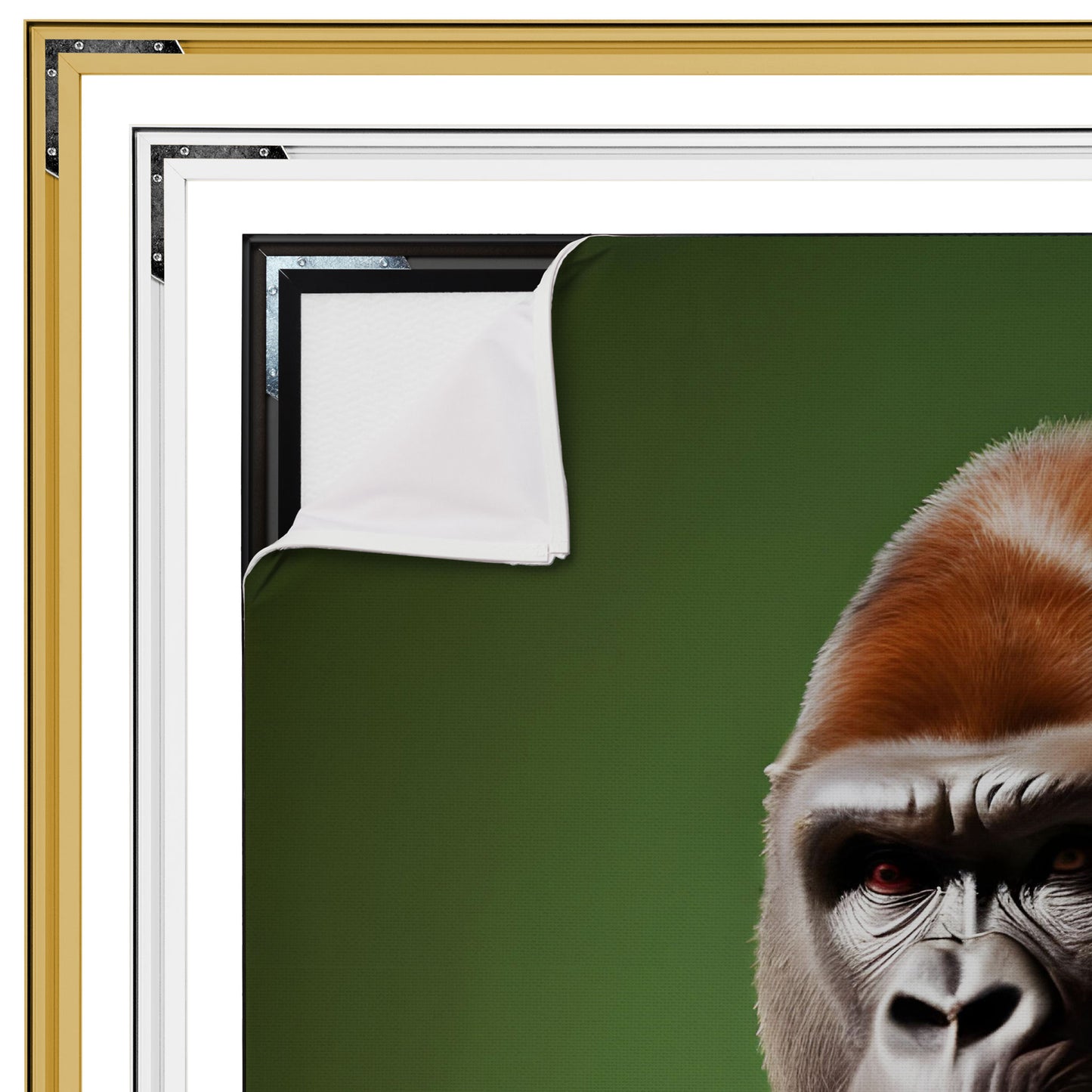 Fancy Gorilla - Limited Editions - Muurstatuur
