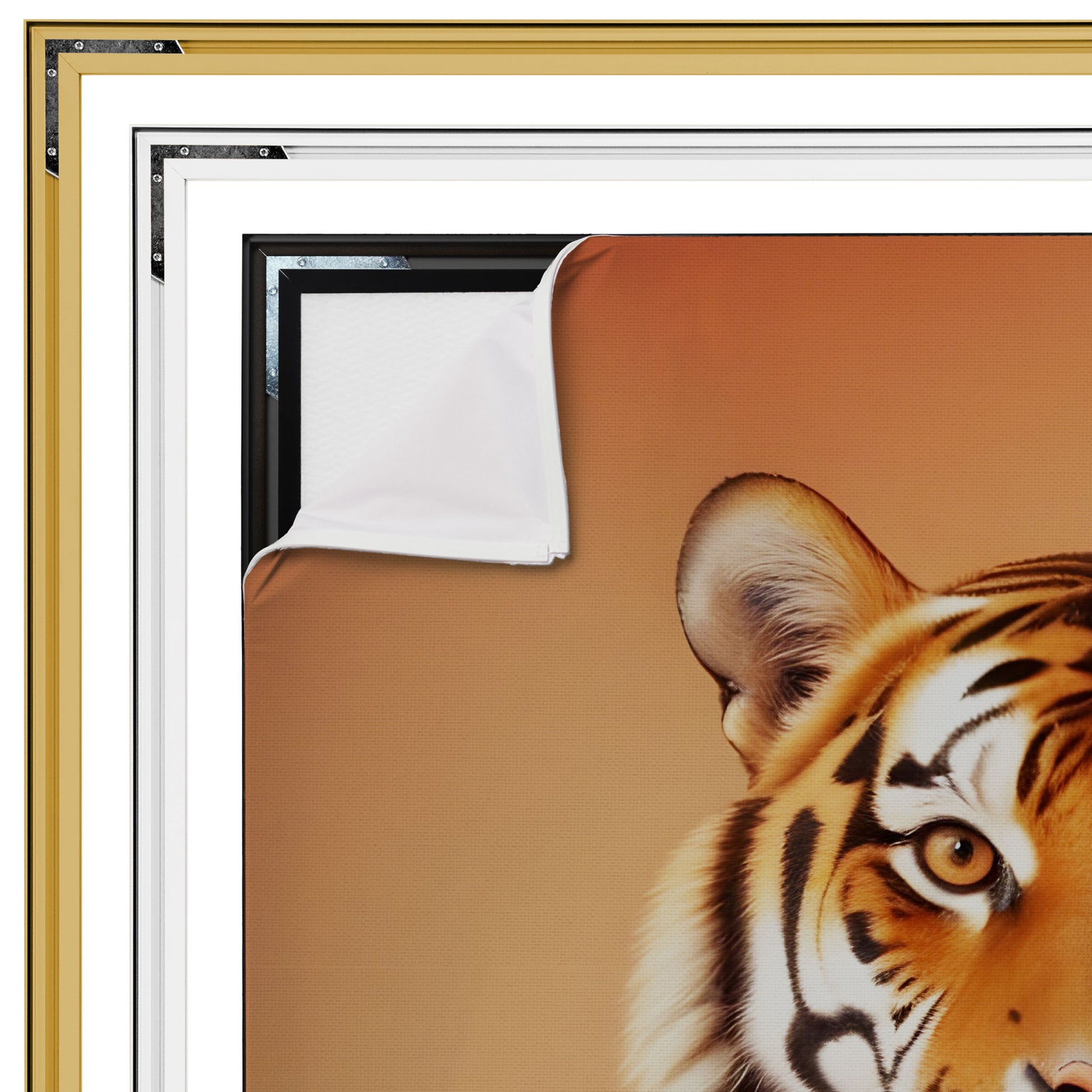 Fancy Tijger - Limited Editions - Muurstatuur