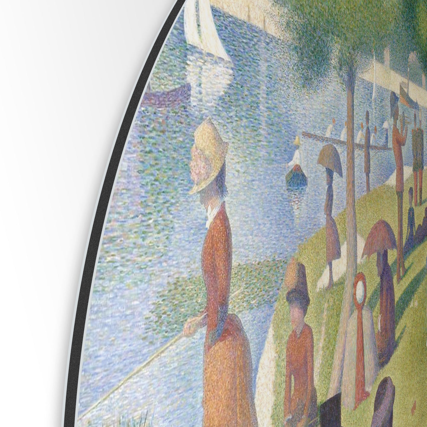 Een Zondag op La Grande Jatte - Meesterwerken - Muurstatuur