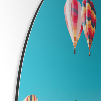Luchtballonnen - Fotografie - Muurstatuur