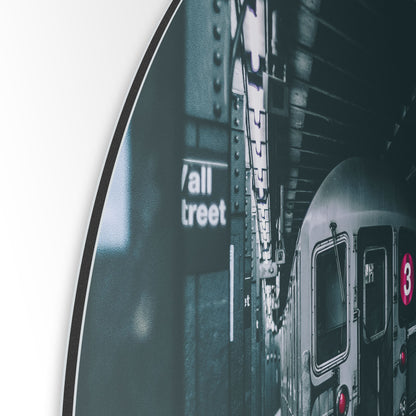 NYC Metro - Fotografie - Muurstatuur