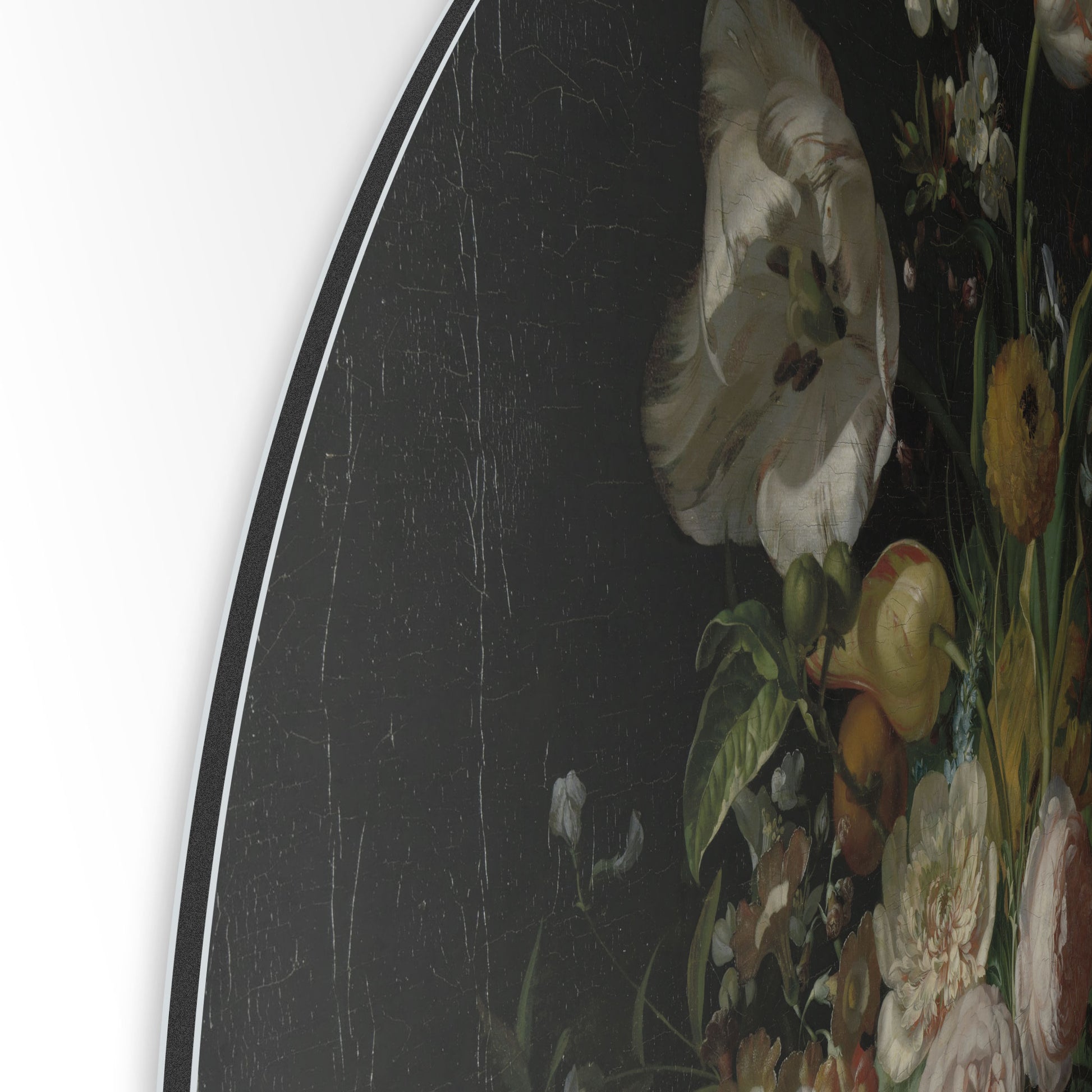 Stilleven met Bloemen in een Glazen Vaas I - Stillevens - Muurstatuur