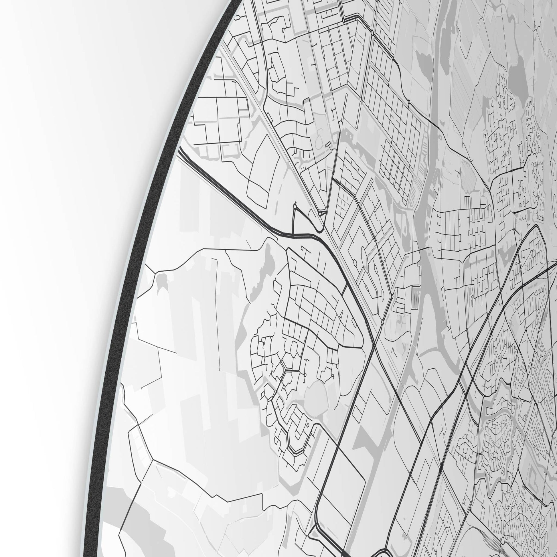 Zwolle - Kaarten - Muurstatuur
