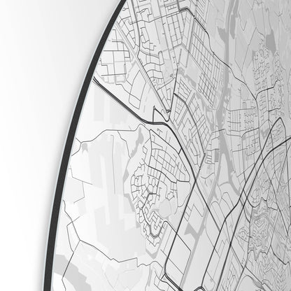 Zwolle - Kaarten - Muurstatuur
